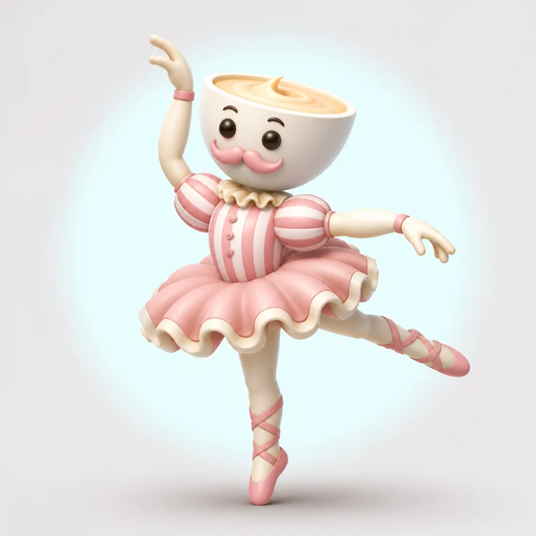 Ballerino Lololo brainrot reference image