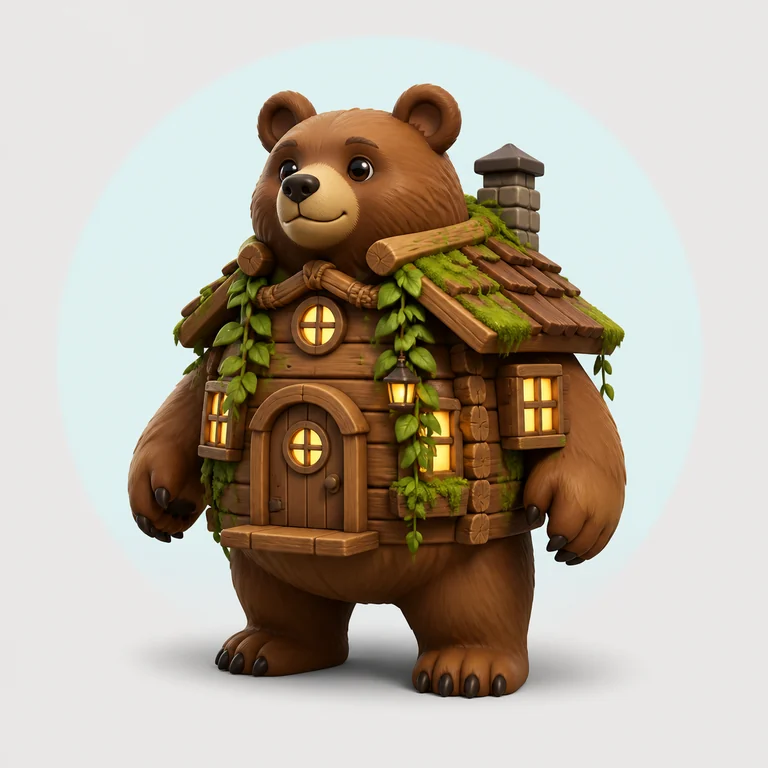 Bearito Cabinito brainrot reference image