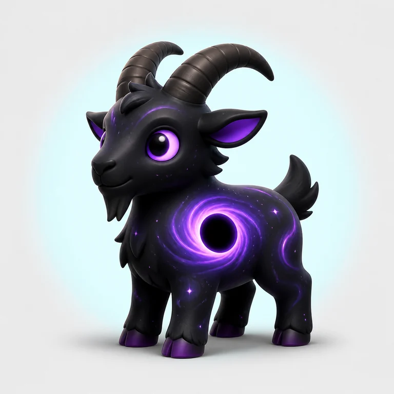 Blackhole Goat brainrot reference image