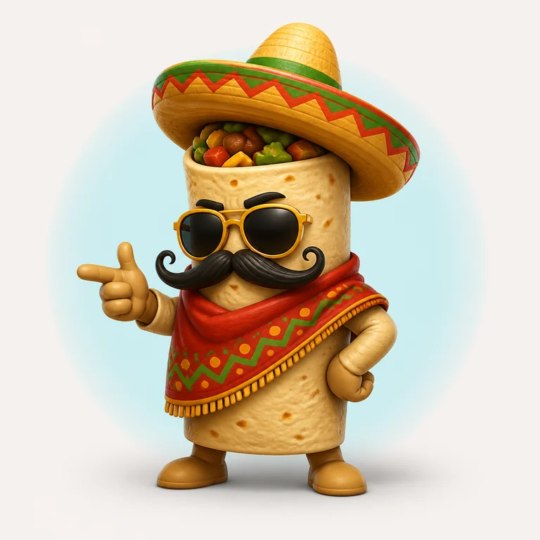 Burrito Bandito brainrot reference image