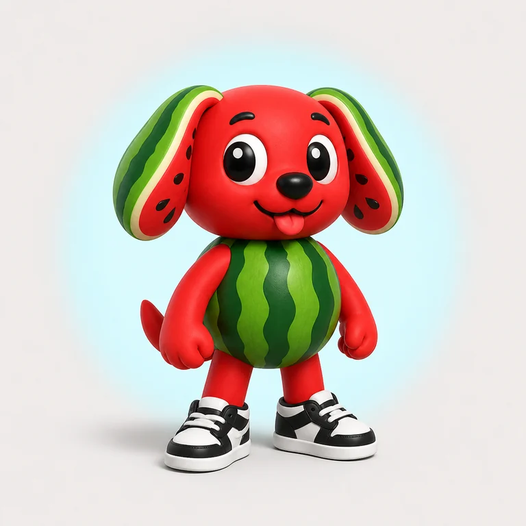 Cachorrito Melonito brainrot reference image
