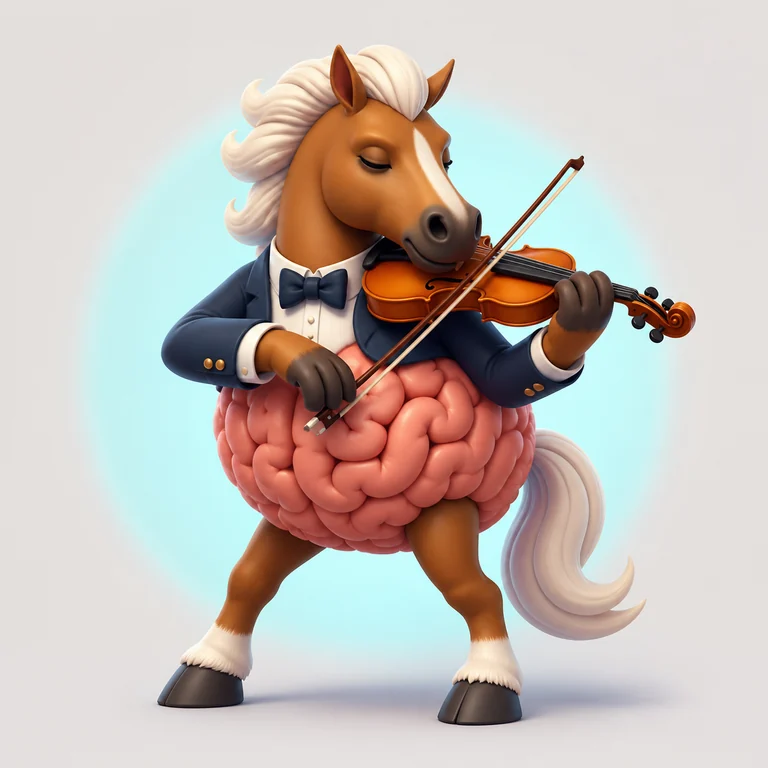 Cavallo Virtuoso brainrot reference image