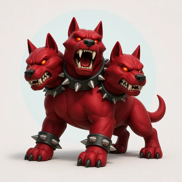 Cerberus brainrot reference image
