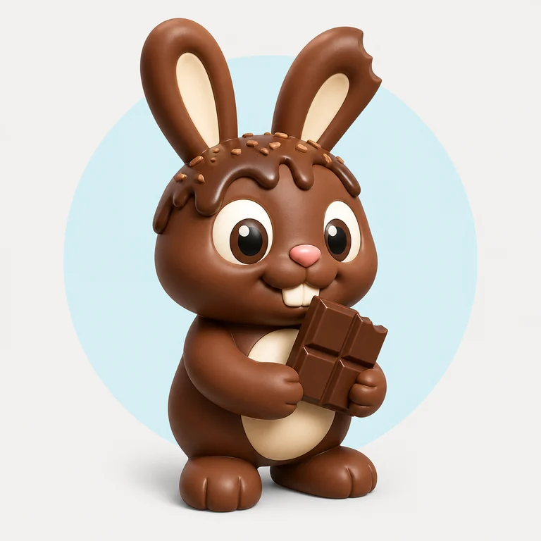 Chocco Bunny brainrot reference image