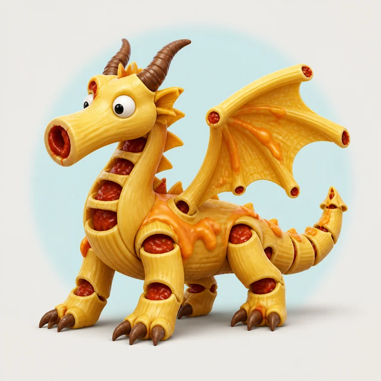 Dragon Cannelloni brainrot reference image
