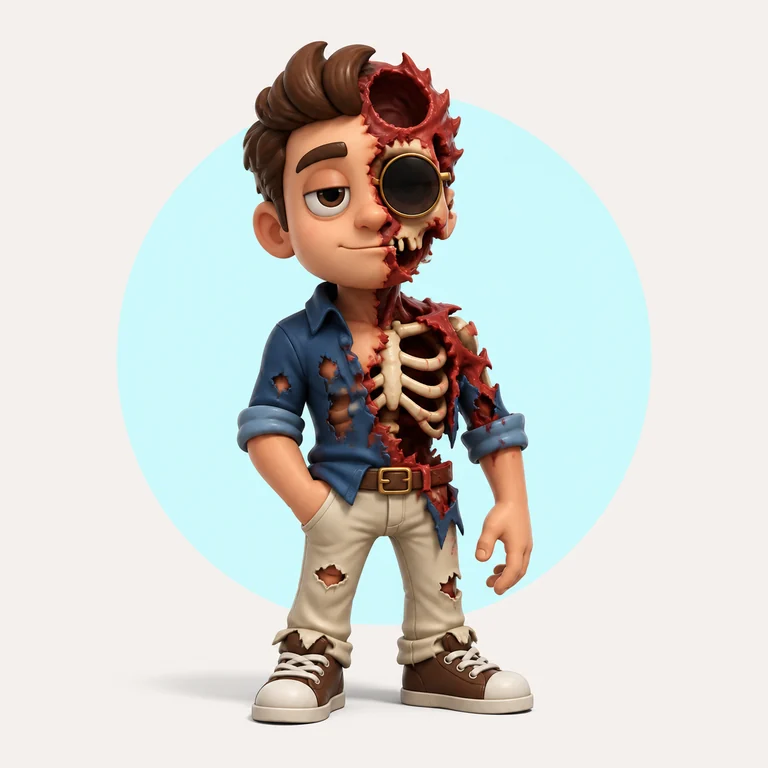 Extinct Matteo brainrot reference image
