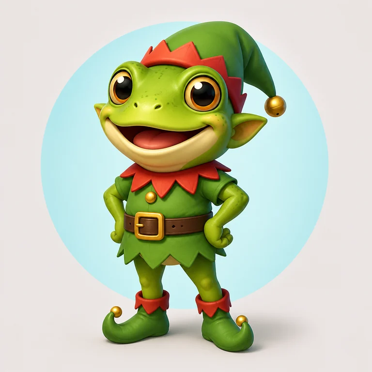 Frogo Elfo brainrot reference image