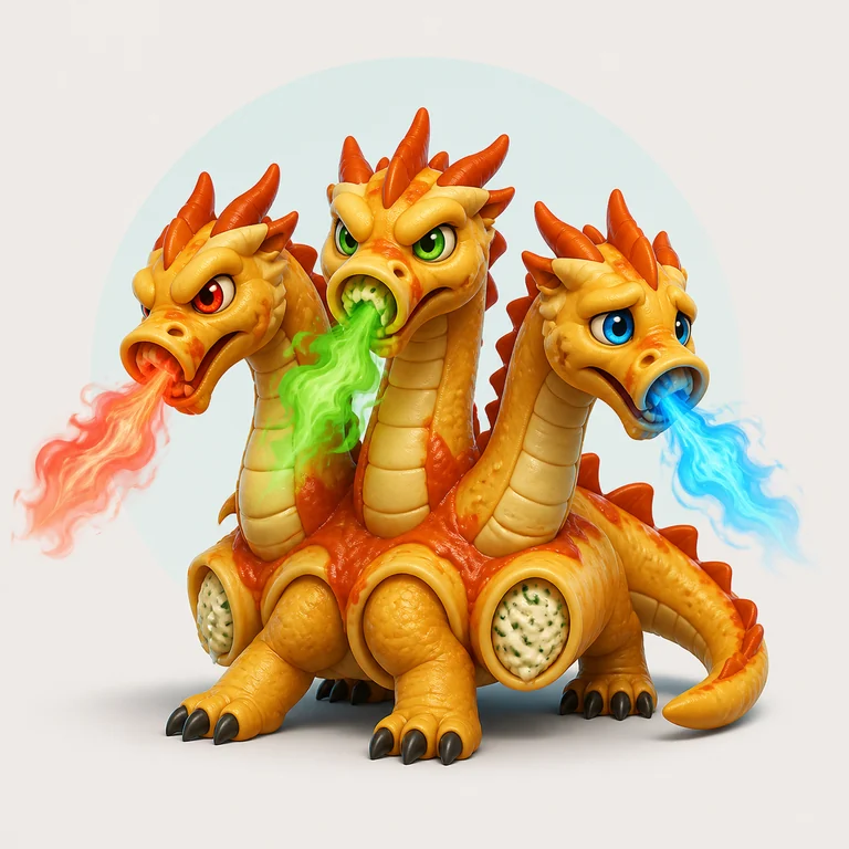 Hydra Dragon Cannelloni brainrot reference image