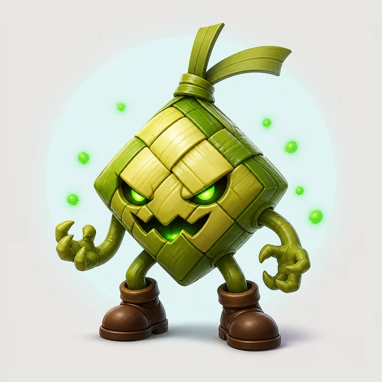 Ketupat Kepat brainrot reference image
