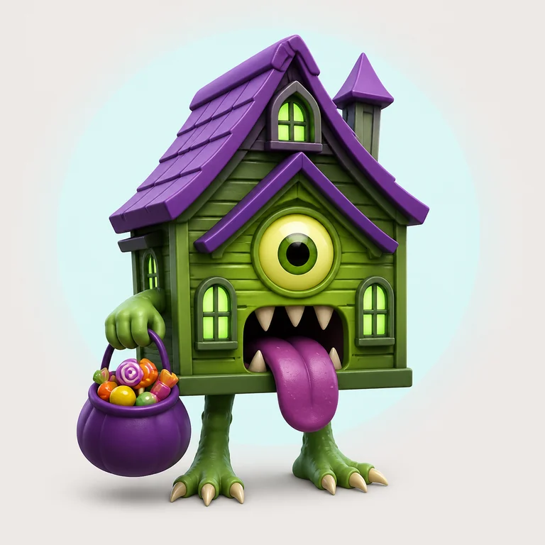 La Casa Boo brainrot reference image