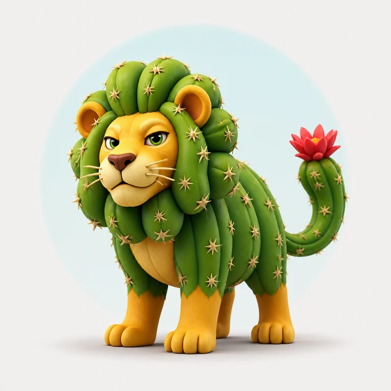 Lionel Cactuseli brainrot reference image