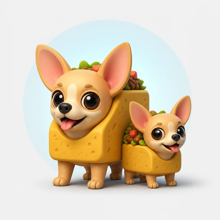 Los Chihuaninis brainrot reference image
