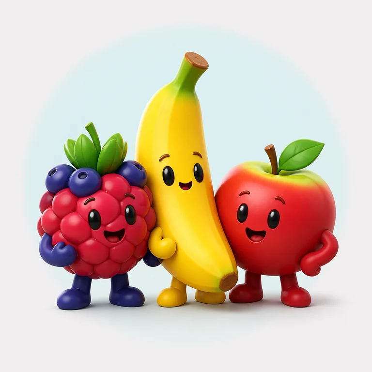 Los Fruits brainrot reference image