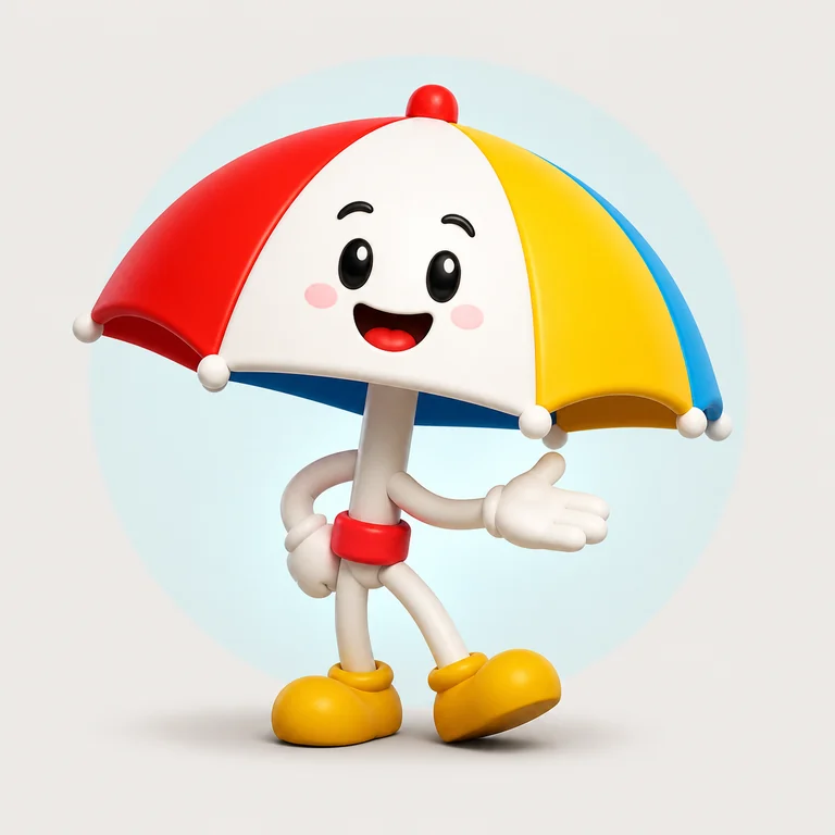 Ombrello Topolino brainrot reference image
