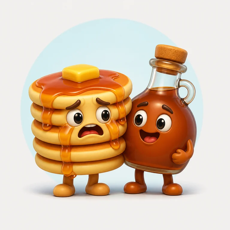 Pancake and Syrup brainrot reference image