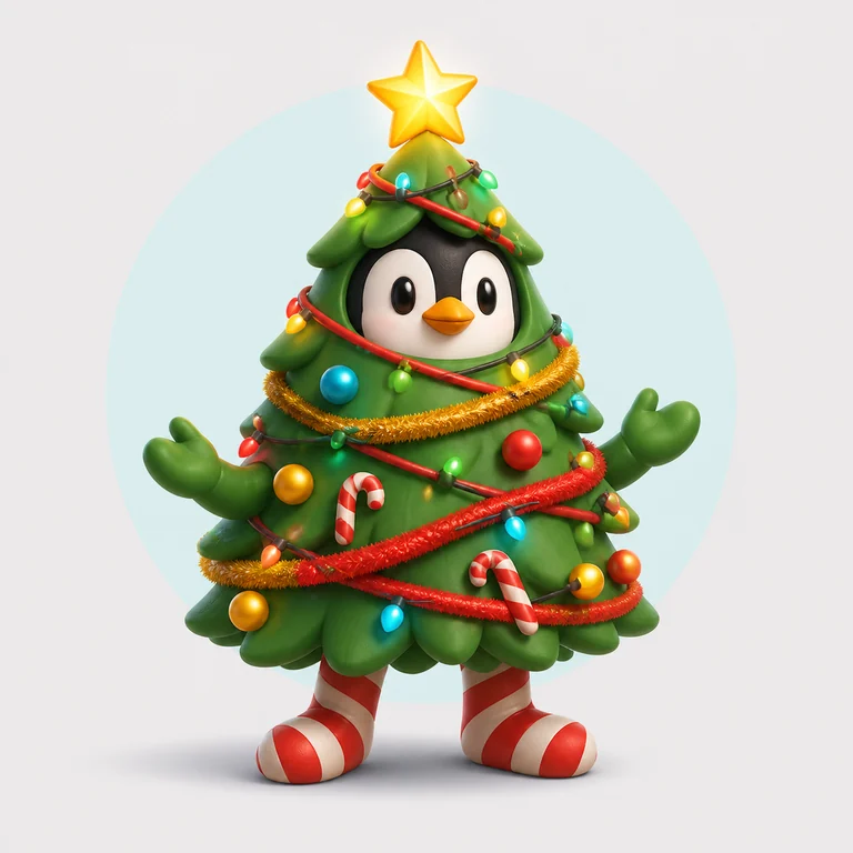 Penguin Tree brainrot reference image