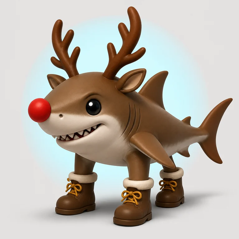 Reindeer Tralala brainrot reference image