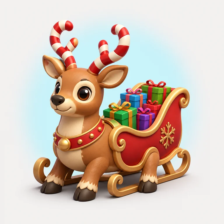 Reinito Sleighito brainrot reference image
