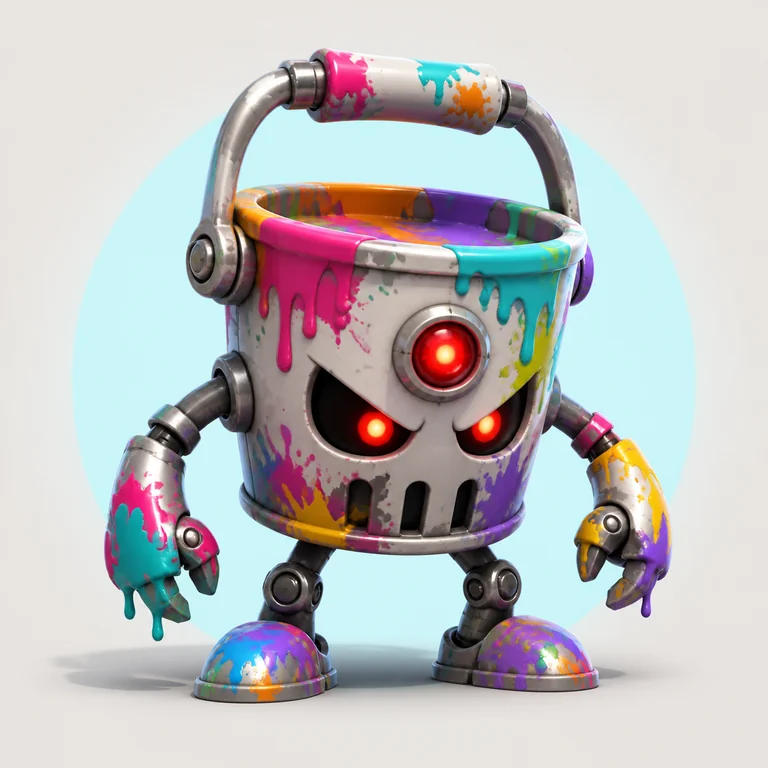 Robo Grafito brainrot reference image