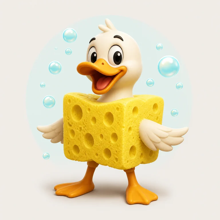 Spongini Quackini brainrot reference image