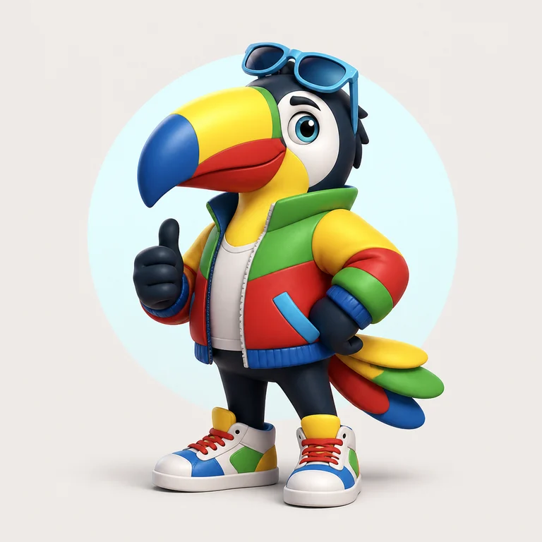 Tuff Toucan brainrot reference image