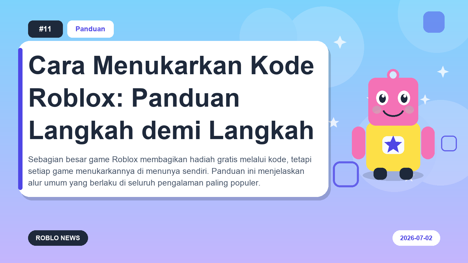 Cara Menukarkan Kode Roblox: Panduan Langkah demi Langkah