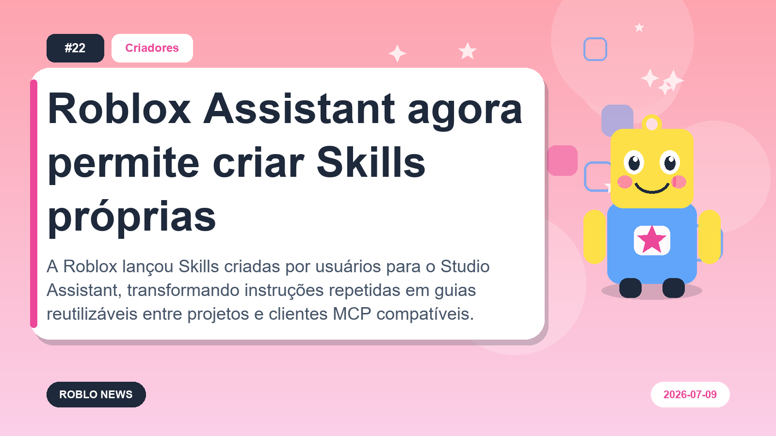 Roblox Assistant agora permite criar Skills próprias