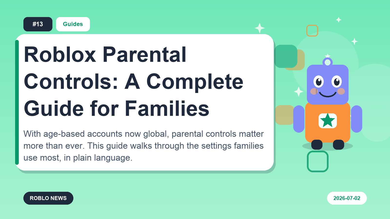 Roblox Parental Controls: A Complete Guide for Families