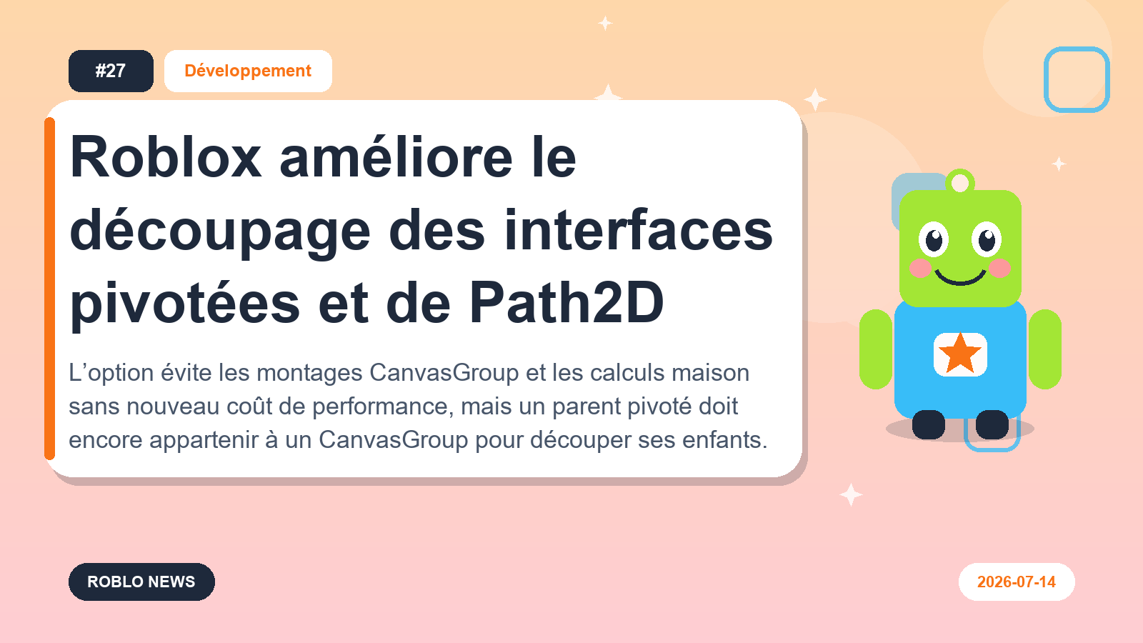 Roblox améliore le découpage des interfaces pivotées et de Path2D