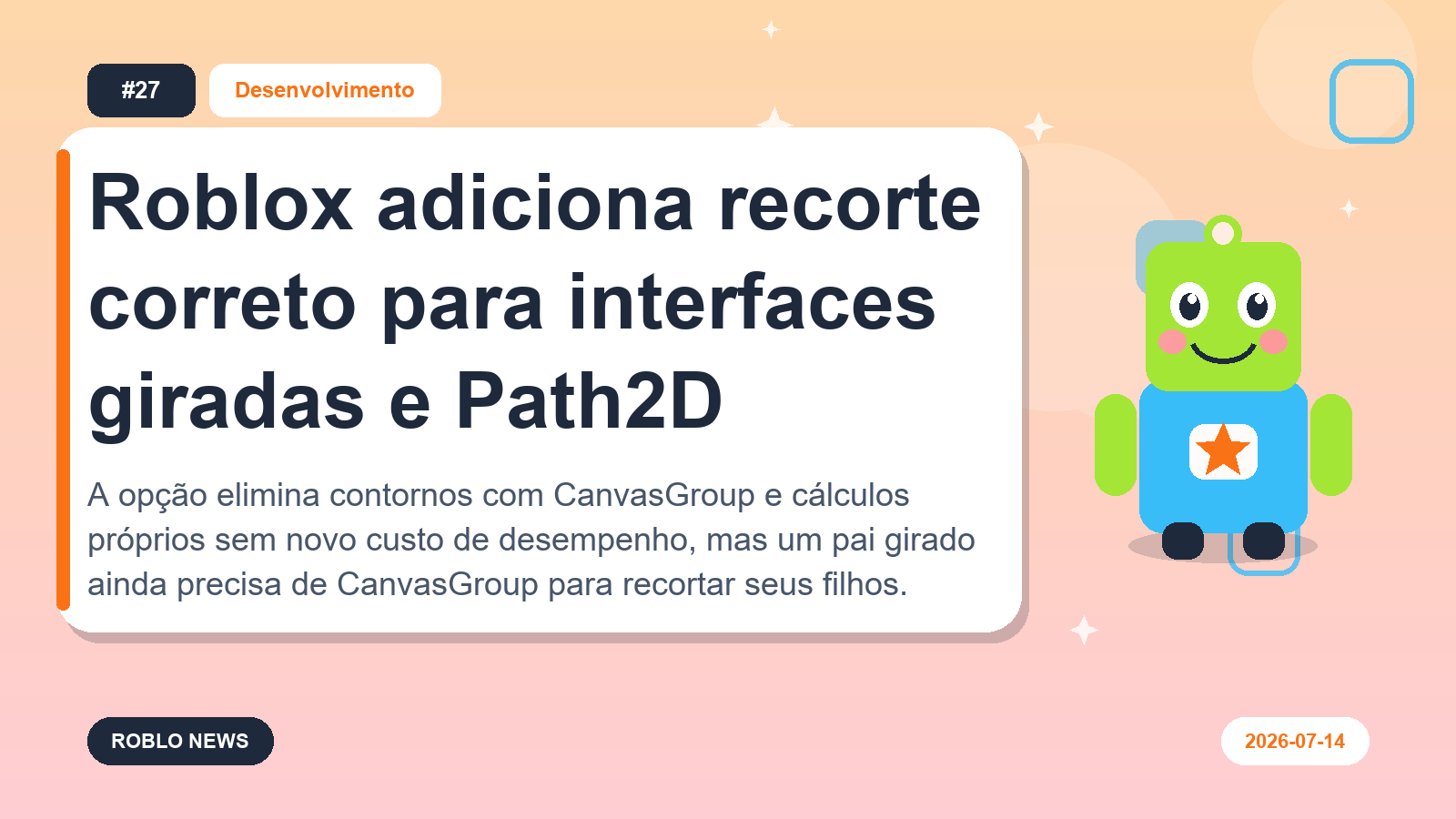Roblox adiciona recorte correto para interfaces giradas e Path2D