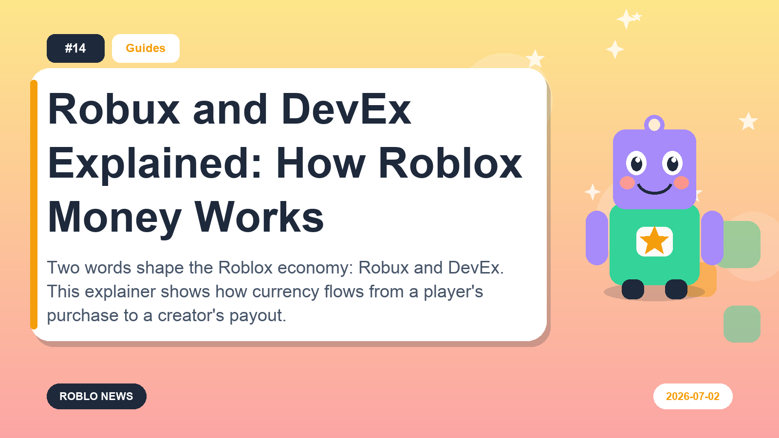 Robux and DevEx Explained: How Roblox Money Works