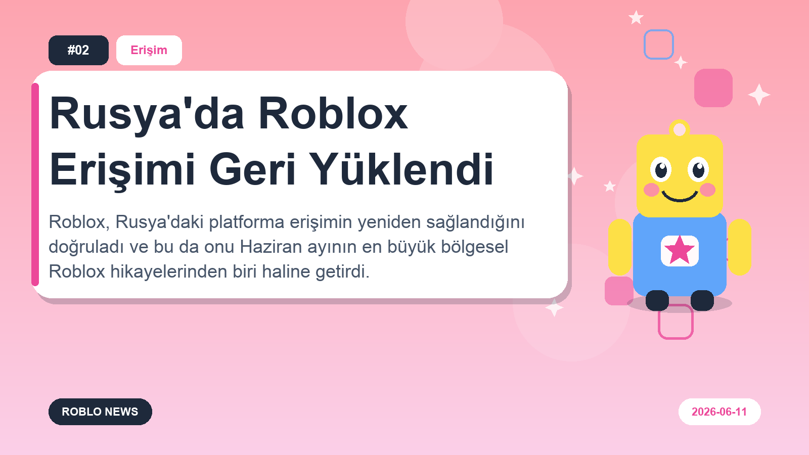 Rusya'da Roblox Erişimi Geri Yüklendi