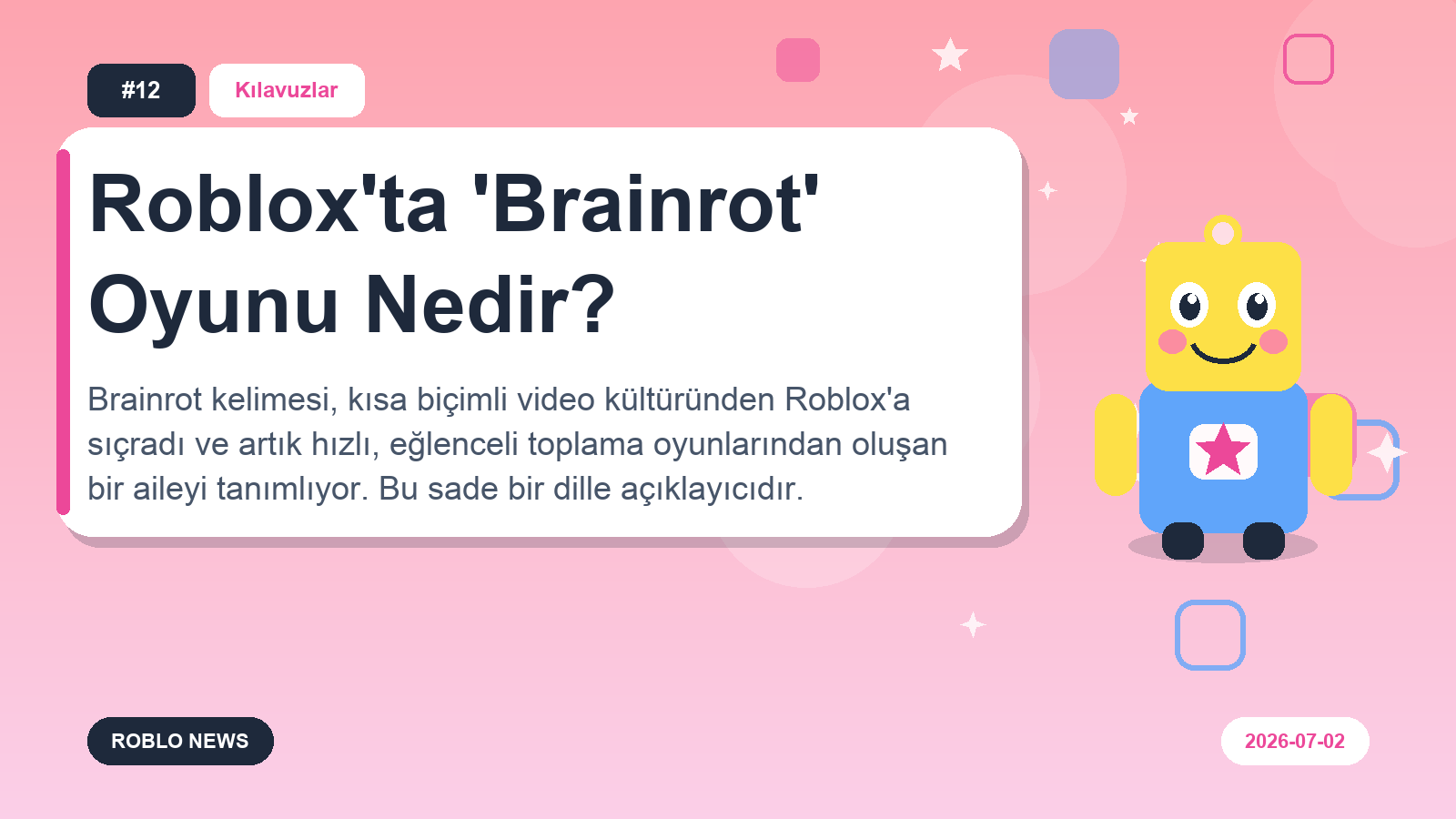 Roblox'ta 'Brainrot' Oyunu Nedir?